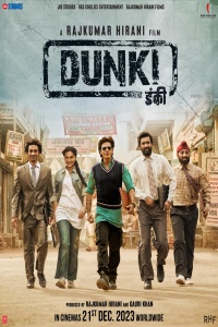 Download Dunki (2023) Hindi Full Movie HQ PreDvDRip || 1080p [2.8GB] || 720p [1.4GB] || 480p [550MB]